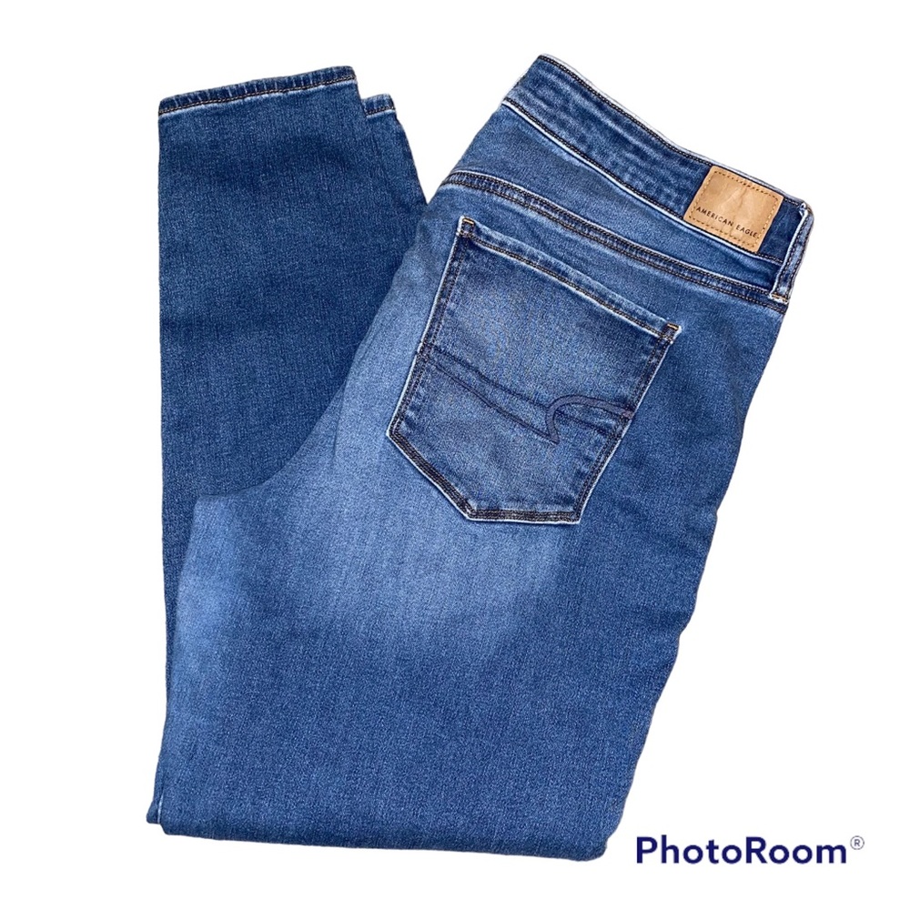 Women's American Eagle The Dream Jean High Rise Jegging Jeans Size 18 Short.